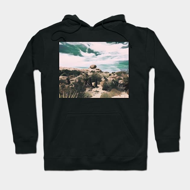 Desert Nature Scenery Hoodie by ultimateapparel